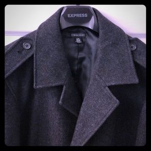Wool Jacket - Structure - military pea coat design